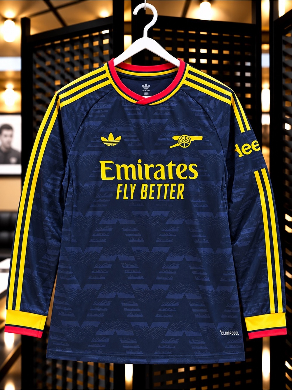 Arsenal Soccer Jersey 26-27 Away Long Sleeve